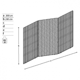 Griglia espositiva linea GRID n.3 griglie espositive metalliche".