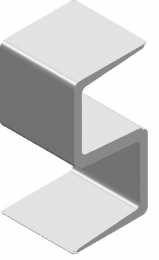 Espositore metallico THETA cm 30x30x60h MM-ES30