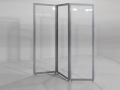 Pannelli divisori: LINEA CLIPPER TRASPARENTE
