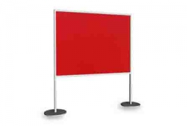 Pannello informativo finitura feltro a "tabellone"della linea Macro.