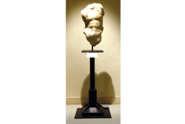 Supporto espositivo linea SIDEROS cm 50x50x100h.